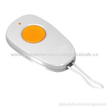 Wireless panic button for emergency with built-in antenna